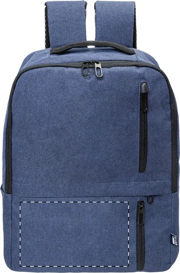 Umiestnenie potlače: Pod zips