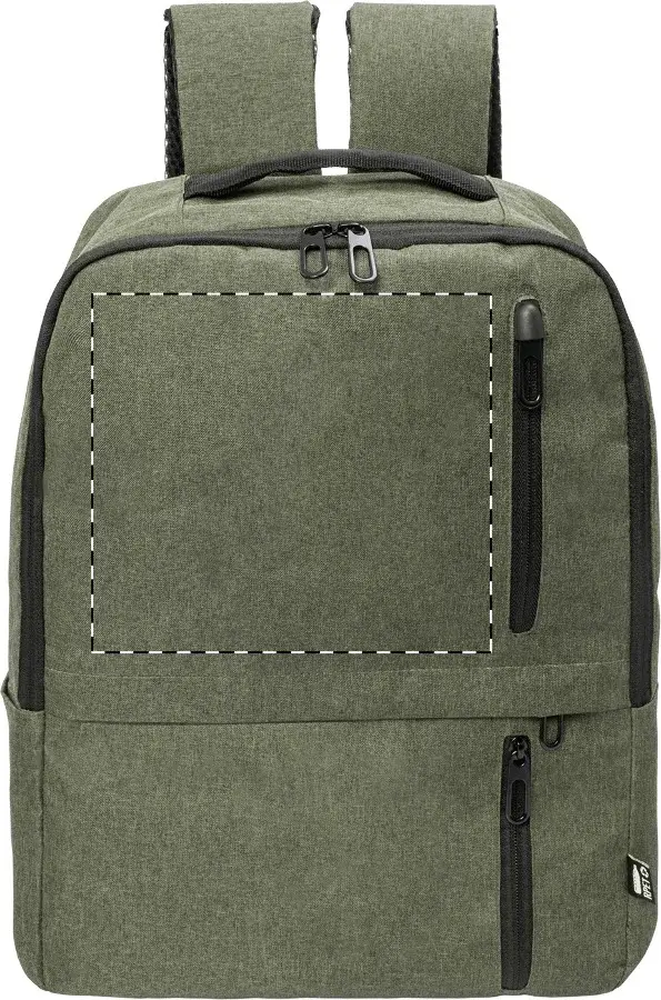 Umiestnenie potlače: Nad zips