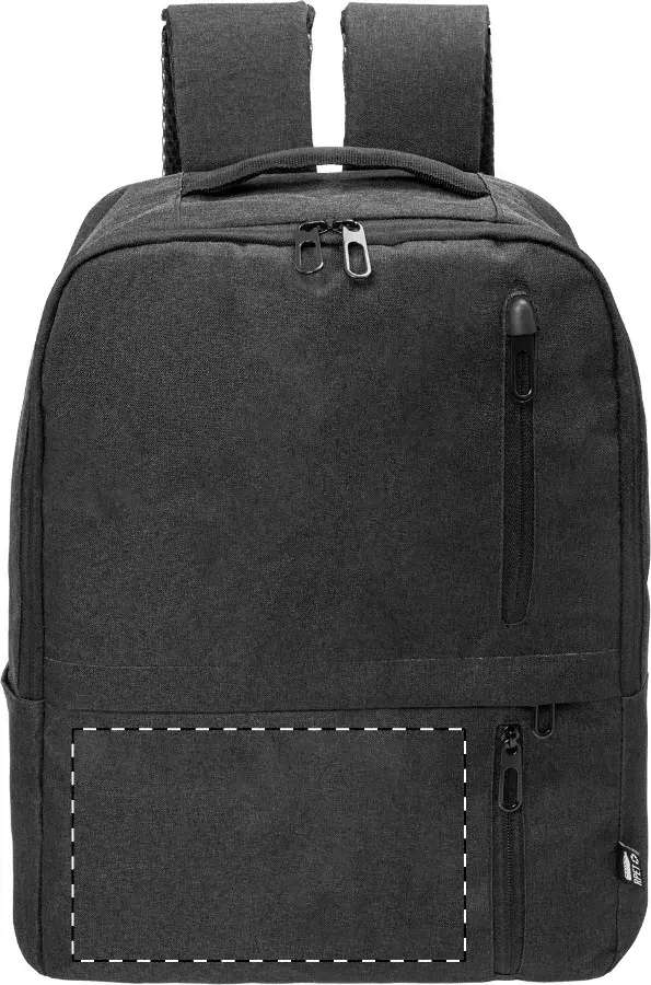 Umiestnenie potlače: Pod zips