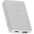12W 5000mAh powerbanka s rýchlym nabíjaním, biela