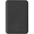 12W 5000mAh powerbanka s rýchlym nabíjaním, čierna