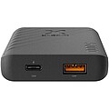 12W 5000mAh powerbanka s rýchlym nabíjaním, čierna