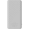 15W 10 000mAh powerbanka s rýchlym nabíjaním, biela