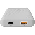 15W 10 000mAh powerbanka s rýchlym nabíjaním, biela