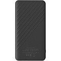 15W 10 000mAh powerbanka s rýchlym nabíjaním, čierna