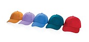 5-dielna šiltovka Impact z 280 g recyklovanej bavlny AWARE™, oranžová
