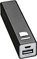 ADOLFA Power banka 2200MAh s USB káblom, čierna