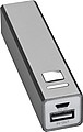 ADOLFA Power banka 2200MAh s USB káblom, sivá