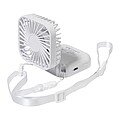 Aerofold RABS dobíjací ručný ventilátor, biela