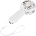 Aervia prenosný ventilátor z recyklovaného plastu, biela