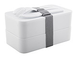Antibakteriálny lunchbox s príbormi