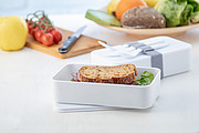 Antibakteriálny lunchbox s príbormi