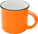 ARIKAN Keramický hrnček v retro štýle, 240 ml, oranžová