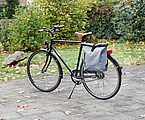 ARTOS Rolovací batoh s možnosťou pripevnenia na bicykel, sivá