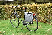 ARTOS Rolovací batoh s možnosťou pripevnenia na bicykel, sivá