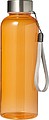 AUBARIO Tritánová fľaša s objemom 500 ml s pútkom, oranžová
