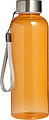 AUBARIO Tritánová fľaša s objemom 500 ml s pútkom, oranžová