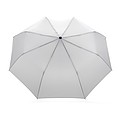 Automatický mini dáždnik Impact AWARE™ RPET 190T, priemer 97 cm, biely