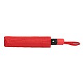 Automatický mini dáždnik Impact AWARE™ RPET 190T, priemer 97 cm, červený