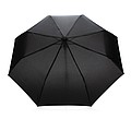 Automatický mini dáždnik Impact AWARE™ RPET 190T, priemer 97 cm, čierny
