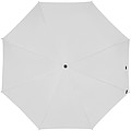Automatický skladací dáždnik, pr. 98 cm, s karabínou v rukoväti, biely
