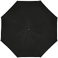 Automatický skladací dáždnik, pr. 98 cm, s karabínou v rukoväti, čierny