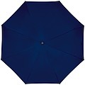 Automatický skladací dáždnik, pr. 98 cm, s karabínou v rukoväti, tmavomodrý