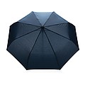Bambusový automatický dáždnik Impact AWARE™ RPET 190T, priemer 94 cm, námornícka modrá