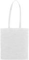 BANABA Pevná nákupná taška s dlhými uchami, biela