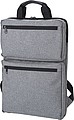 Batoh z Polycanvasu s priehradkou na notebook, sivý