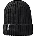 Beanie čiapka z organickej bavlny, čierna