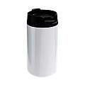 BEDYS Termohrnček 250ml, vo vnútri plast, zvonku nerez, biely