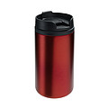 BEDYS Termohrnček 250ml, vo vnútri plast, zvonku nerez, červený