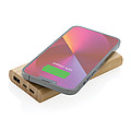 Bezdrôtová powerbanka 8 000 mAh 5W z FSC® bambusu