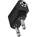 Bezdrôtový audio adaptér, čierna