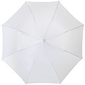 Biely skladací dáždnik s priemerom 90 cm