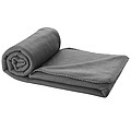 BLANKET Fleecová pikniková deka, sivá