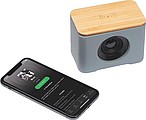 Bluetooth reproduktor a indukčná nabíjačka, sivá