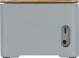Bluetooth reproduktor a indukčná nabíjačka, sivá