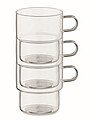 Borosilikátová pohár 300 ml, priesvitná