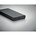 BRAHMA Hliníková powerbanka s kapacitou 10 000 mAh, čierna