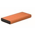BRAHMA Hliníková powerbanka s kapacitou 10 000 mAh, oranžová