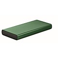 BRAHMA Hliníková powerbanka s kapacitou 10 000 mAh, tmavozelená