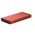 BRAHMA Hliníková powerbanka s kapacitou 10 000 mAh vínová