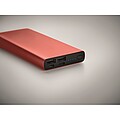 BRAHMA Hliníková powerbanka s kapacitou 10 000 mAh vínová