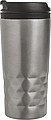 BRILON Termohrnček nerezový cestovný s plastovým viečkom, 300 ml, strieborná