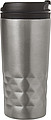 BRILON Termohrnček nerezový cestovný s plastovým viečkom, 300 ml, strieborná
