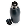 Celofarebná nerezová termo fľaša 750ml, tmavomodrá