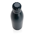 Celofarebná nerezová termo fľaša 750ml, tmavomodrá