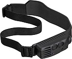 Čelovka s COB LED diódami, čierna